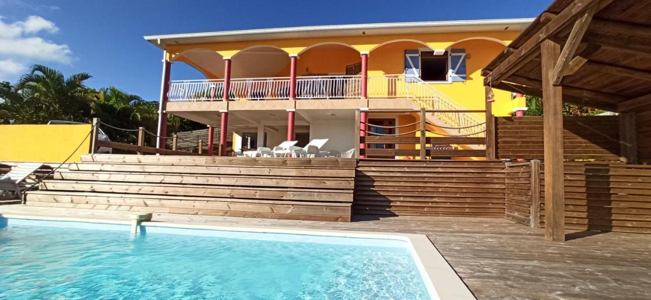 Villa Cosaroe 6-14 Pers Piscine Et Superbe Vue Mer Panoramique Riviere-Salee Luaran gambar